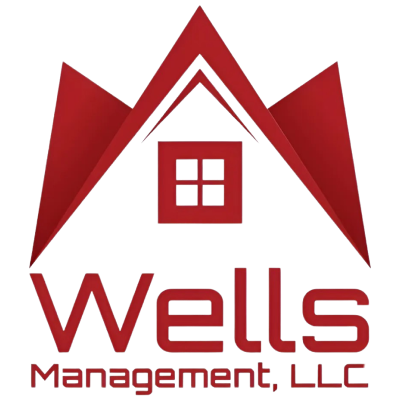 wells management llc logo dark